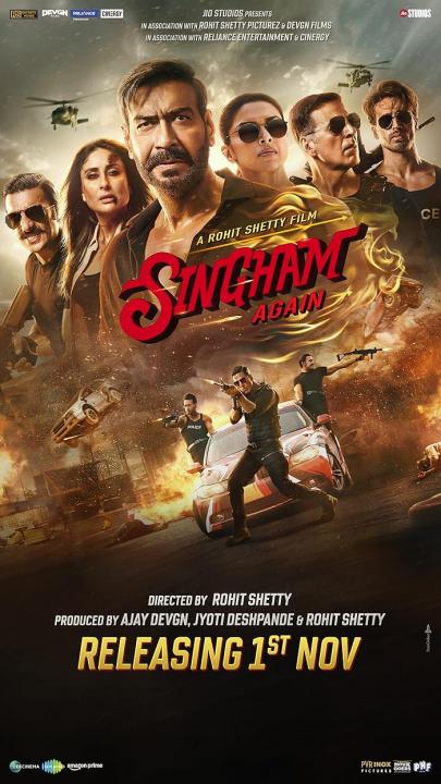 فيلم Singham Again 2024 مترجم اون لاين